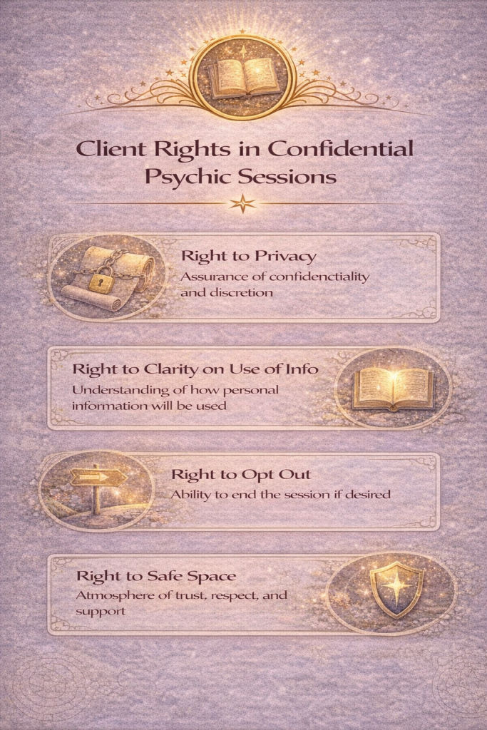 Client Rights in Confidential Psychic Sessions